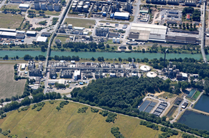 Luftbild unseres Standortes in Marl